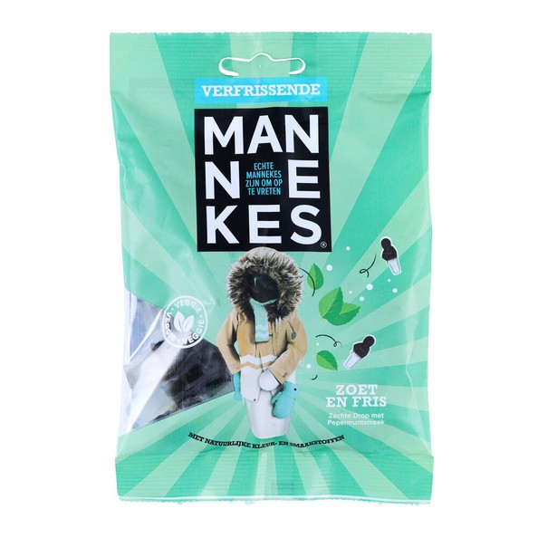 Verfrissende mannekes zakje 100 gr