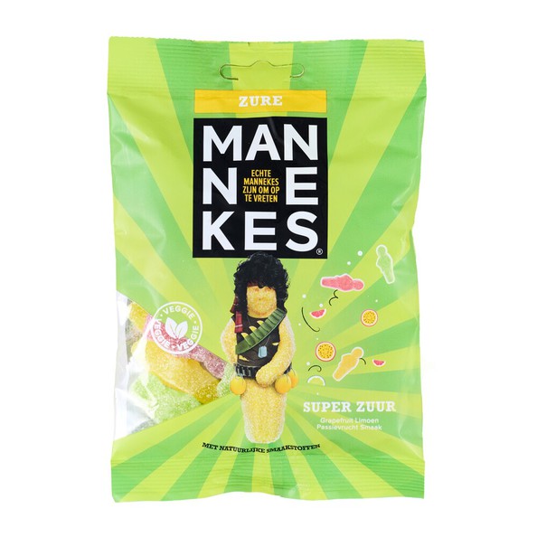Zure mannekes zakje 100 gr