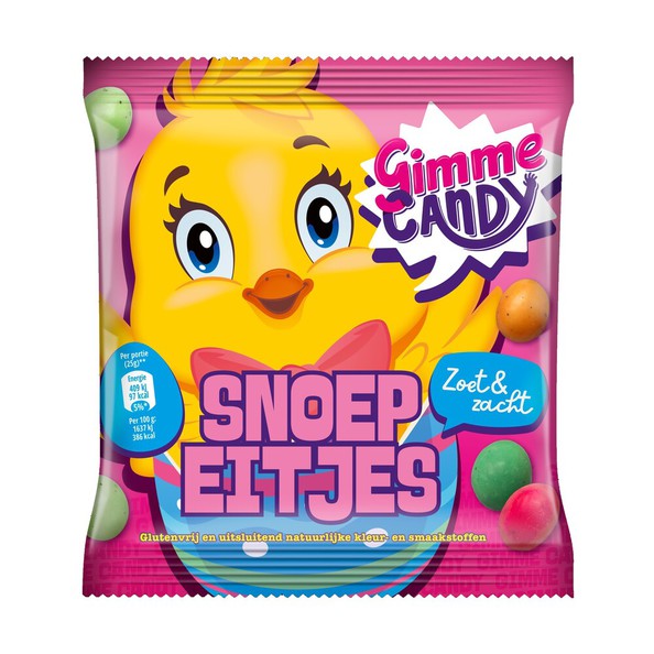 Gimme candy snoepeitjes 225 gr