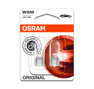 Osram W5W - 5w - W2.1x9.5D - BL -