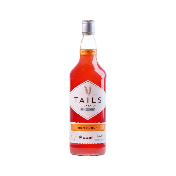 Tails cocktails rum punch 1 liter