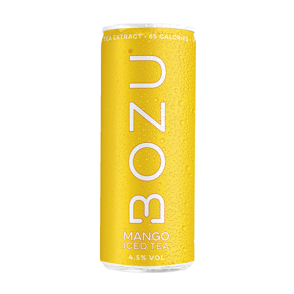 Bozu hard iced tea mango blik 25 cl