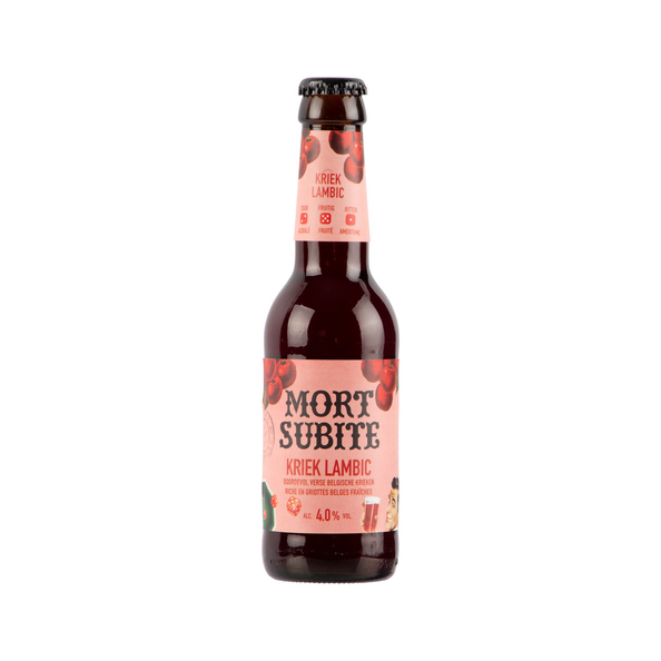 Mort subite kriek lambic fles 25 cl