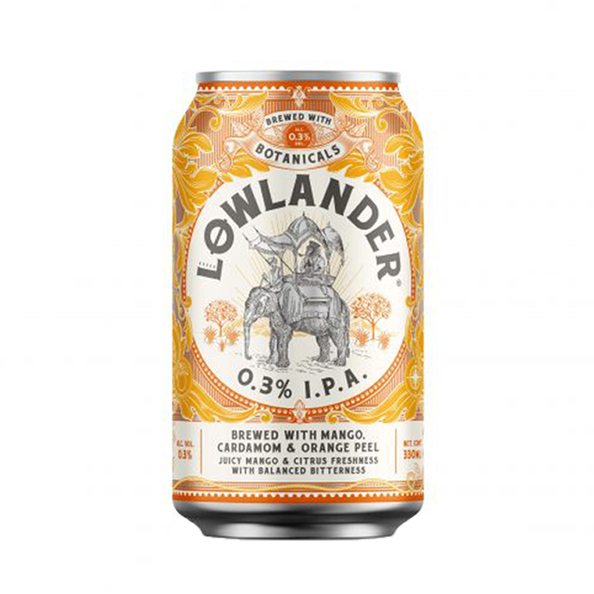 Lowlander IPA 0.3% blik 33 cl