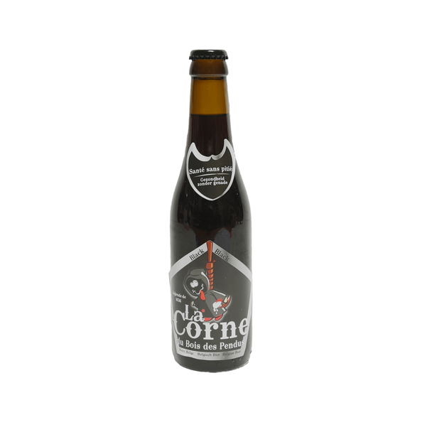 La corne du bois pendus black fles 33 cl