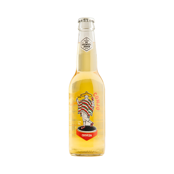 Eeuwige jeugd conjo cerveza limoncello fles 33 cl