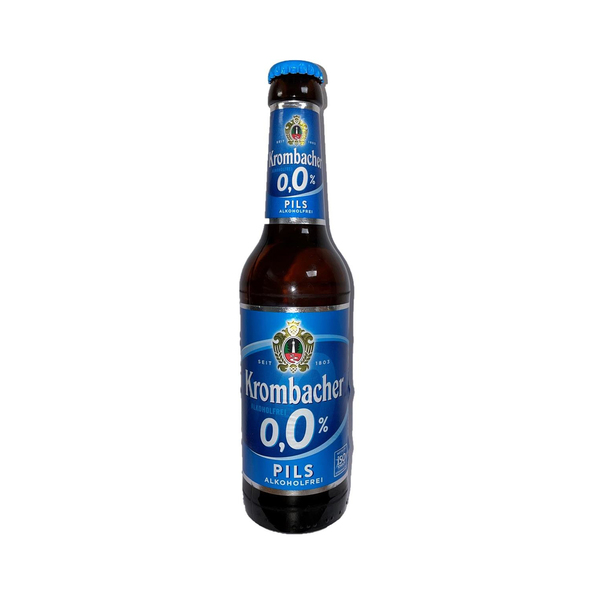 Krombacher 0.0 pils fles 33 cl