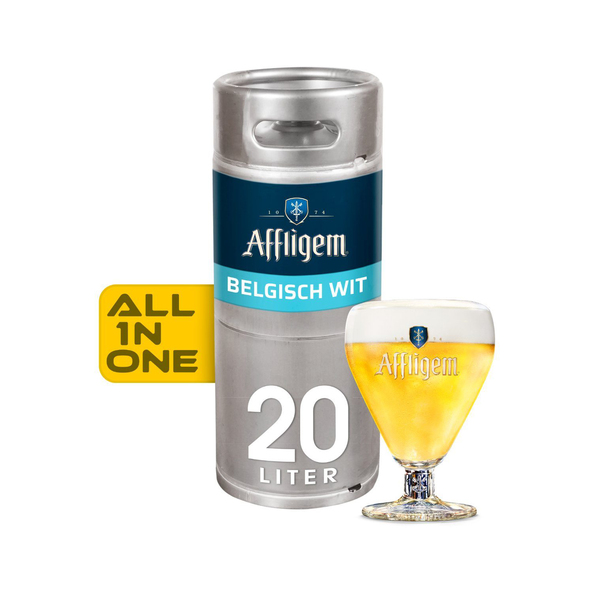 Affligem belgisch wit all-in-one 20 liter