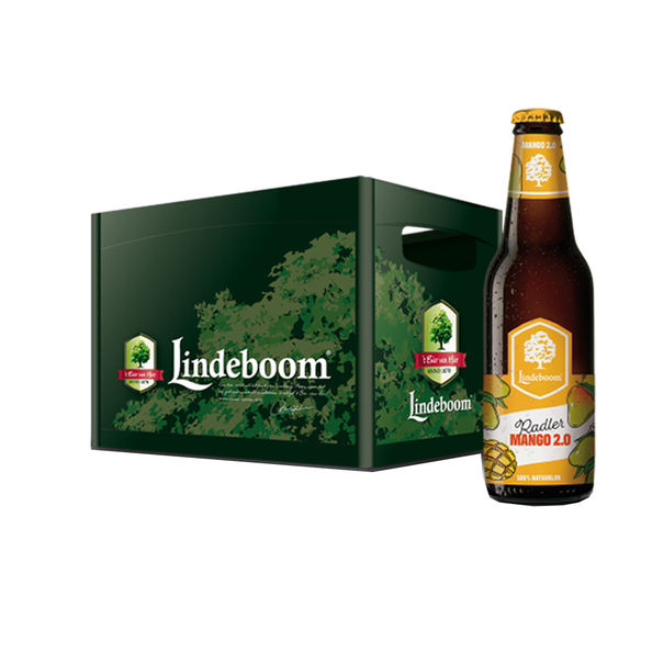 Lindeboom mango radler 2% fles 30 cl