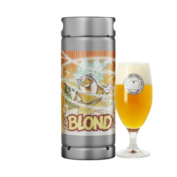 't Uiltje blond rvs 20 liter