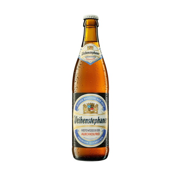 Weihenstephaner hefeweissbier alkoholfrei fles 33 cl