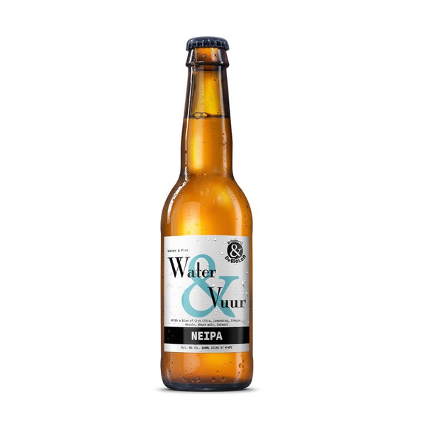 De molen water & vuur neipa fles 33 cl