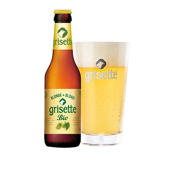 Grisette blond glutenvrij bio fles 25 cl