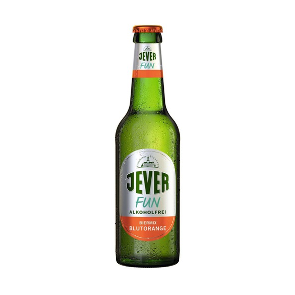 Jever 0.0 blood orange fles 33 cl