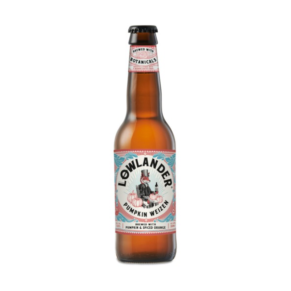 Lowlander pumpkin weizen fles 33 cl