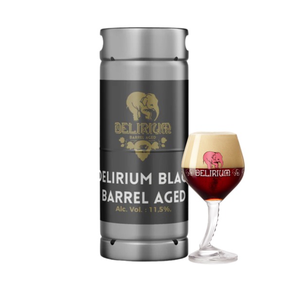 Delirium black barrel aged 20 liter