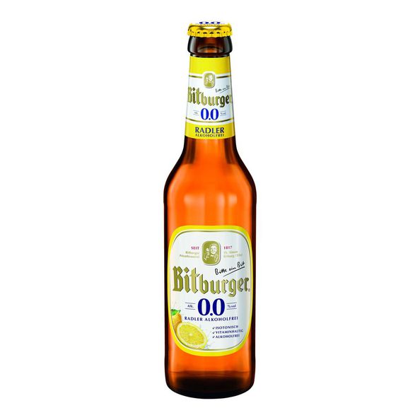 Bitburger radler 0.0 fles 33 cl