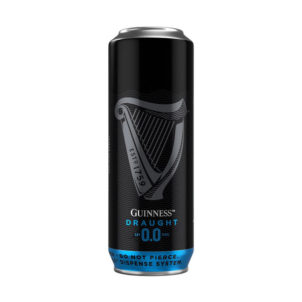 Guinness 0.0 microdraught blik 55.8 cl