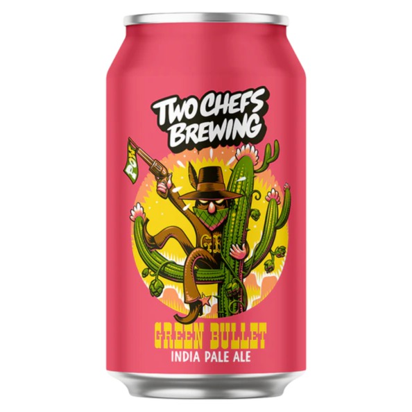 Two chefs green bullet IPA blik 33 cl