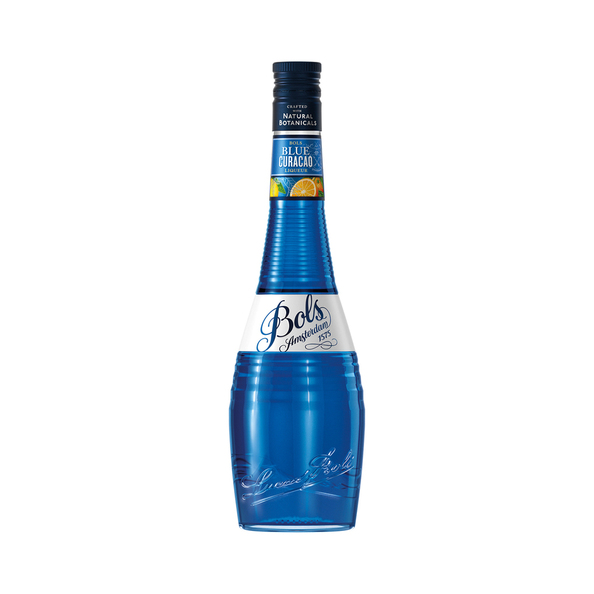 Bols blue Curacao 21%  0.7 liter