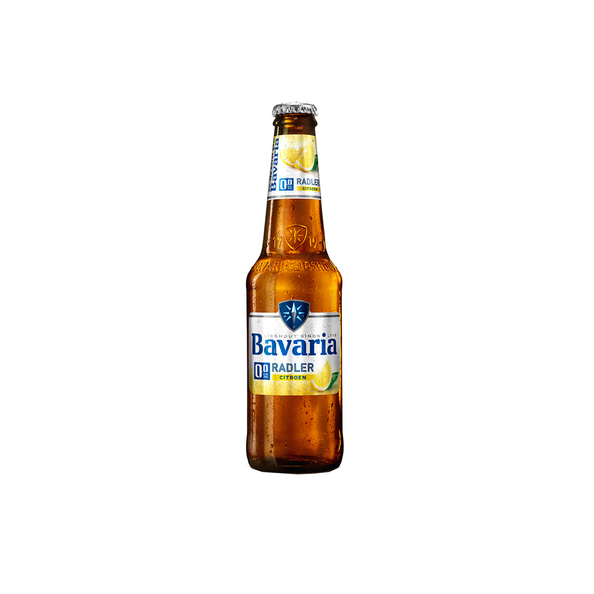 Bavaria 0.0% radler lemon fles 30 cl