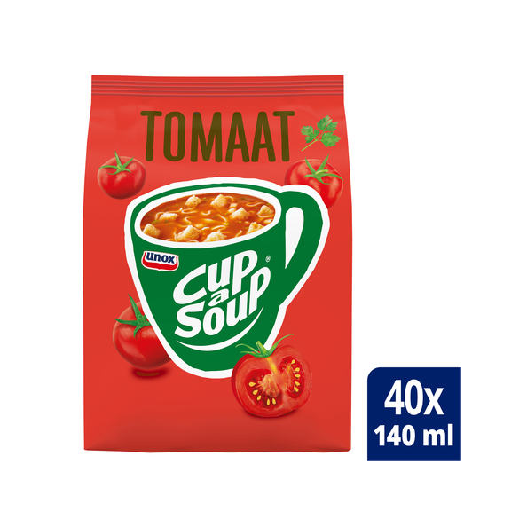 Unox Cup-a-Soup vending Tomaat 40 x 140 ml x 4 - 1