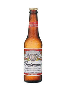 Budweiser bier fles 33 cl