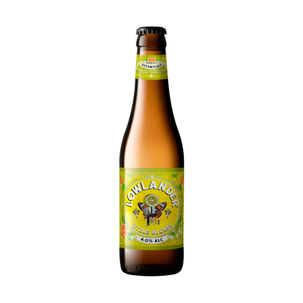 Lowlander citrus blonde fles 33 cl