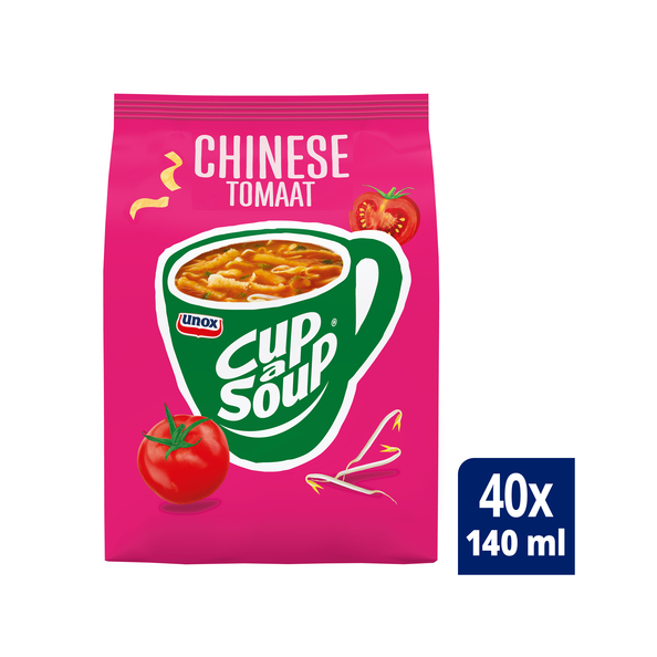 Unox Cup-a-Soup vending Chinese Tomaat 40 x 140 ml  x 4 - 1