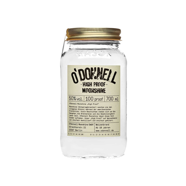 O'donnell moonshine high proof 0.7 liter