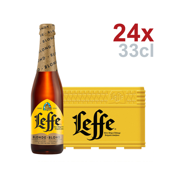 bak zoete smaak Politiebureau Leffe blond fles 30 cl - Bier Fles - Assortiment - FOOX Groothandel