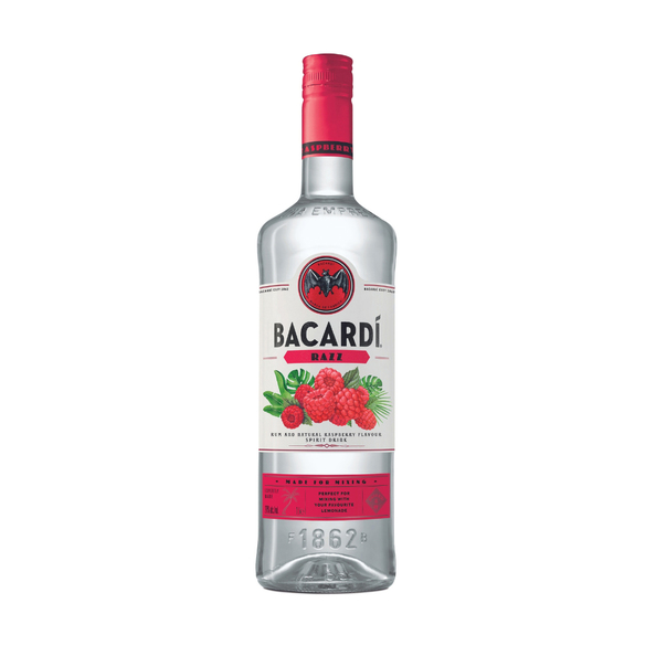 Bacardi razz 27% 1 liter