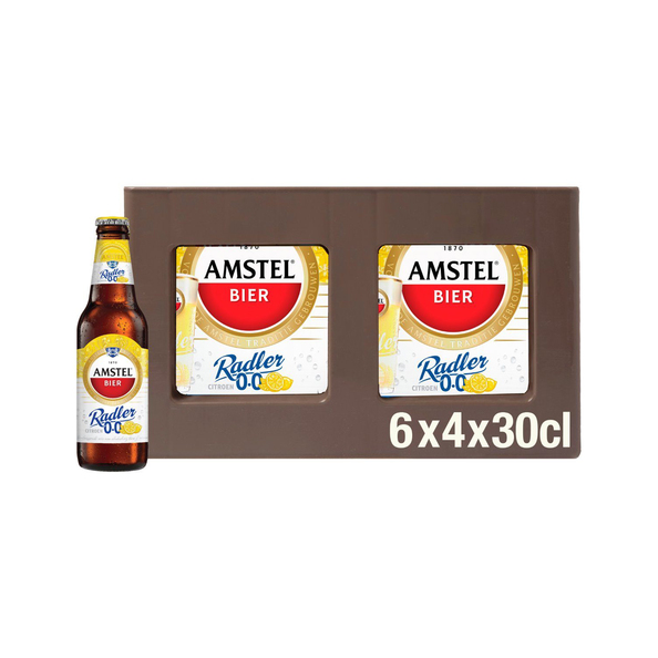 Amstel radler 0.0% fles 30 cl