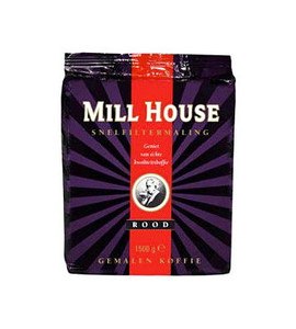 Mill House rood snelfilter 1.5 kilo