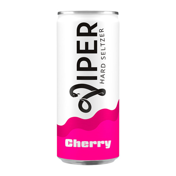 Viper hard seltzer cherry blik 25 cl - 1