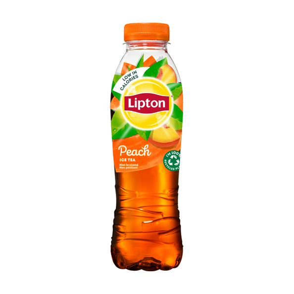 Lipton ice tea peach koolzuurvrij pet 50 cl