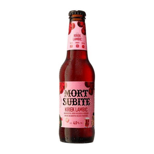 Mort subite kriek lambic fles 25 cl
