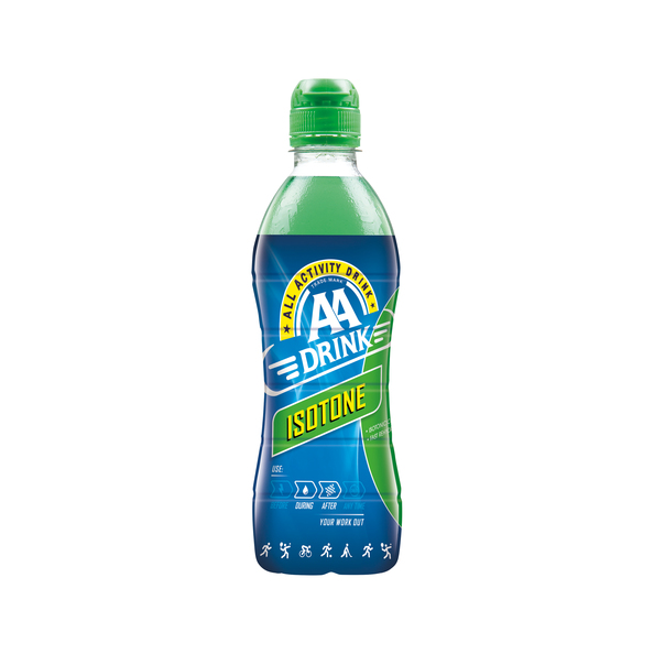 AA drink isotone groene dop pet 0.5 liter