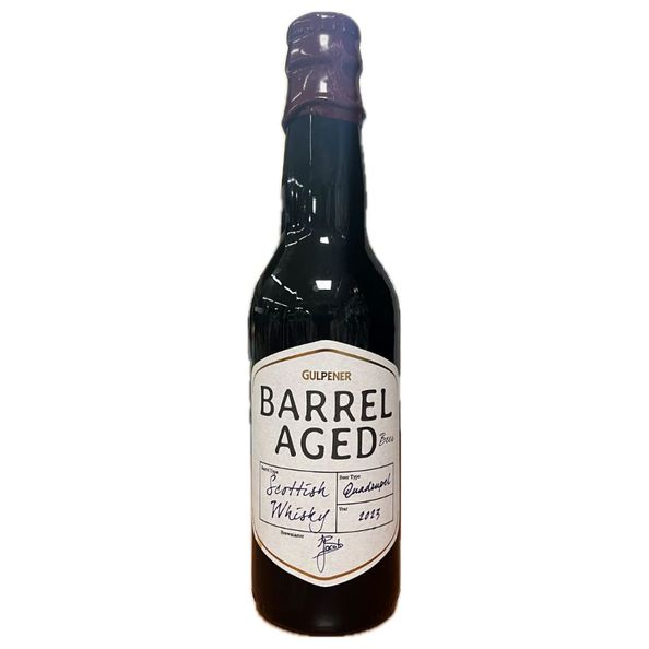 Gulpener scottisch whisky barrel aged fles 33 cl