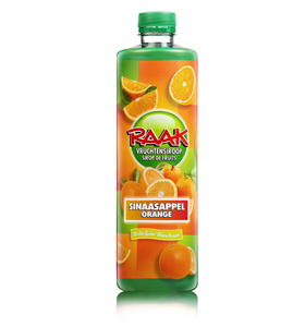 Raak vruchtensiroop sinaasappel 750 ml