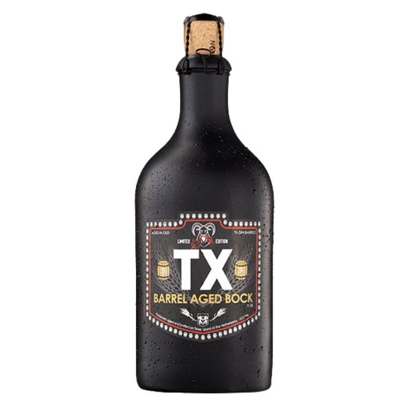 TX barrel aged bock fles 0.5 liter