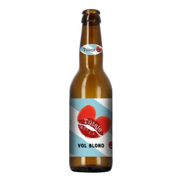 Sneker pypke tutsje vol blond fles 33 cl
