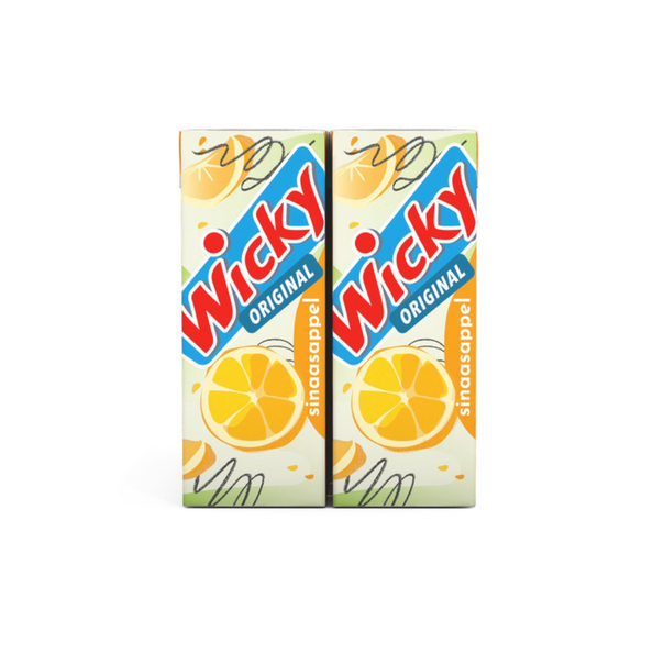 Wicky drink sinaasappel pakje 20 cl (3x10-pack)