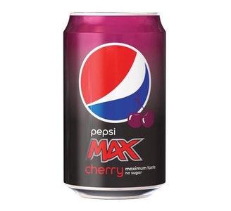 Pepsi max cherry blik 33 cl