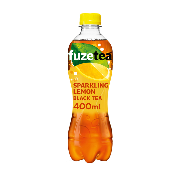 Fuze Tea sparkling black tea pet 400 ml