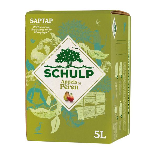 Schulp saptap appel/peer 5 liter
