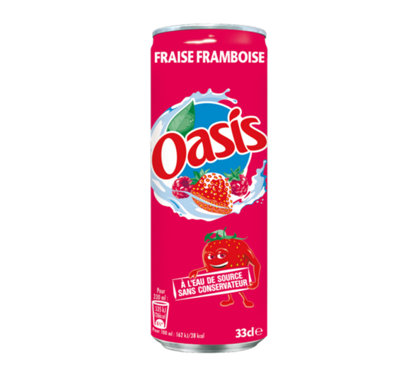 Oasis drink blik