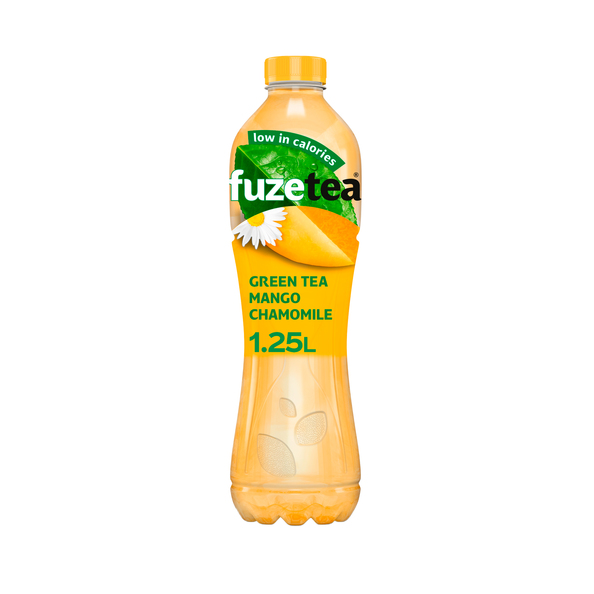 Fuze tea green tea mango chamomile pet 1.25 liter
