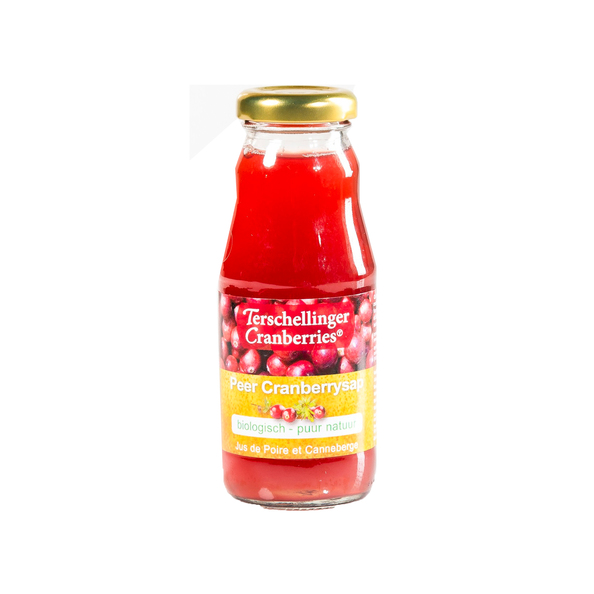 Terschellinger peer-cranberrysap bio 200 ml