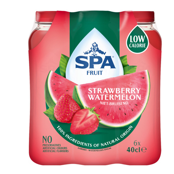 Spa fruit still strawberry watermelon pet 400 ml - 1